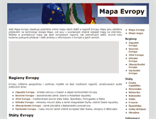 Tablet Screenshot of mapaevropy.com